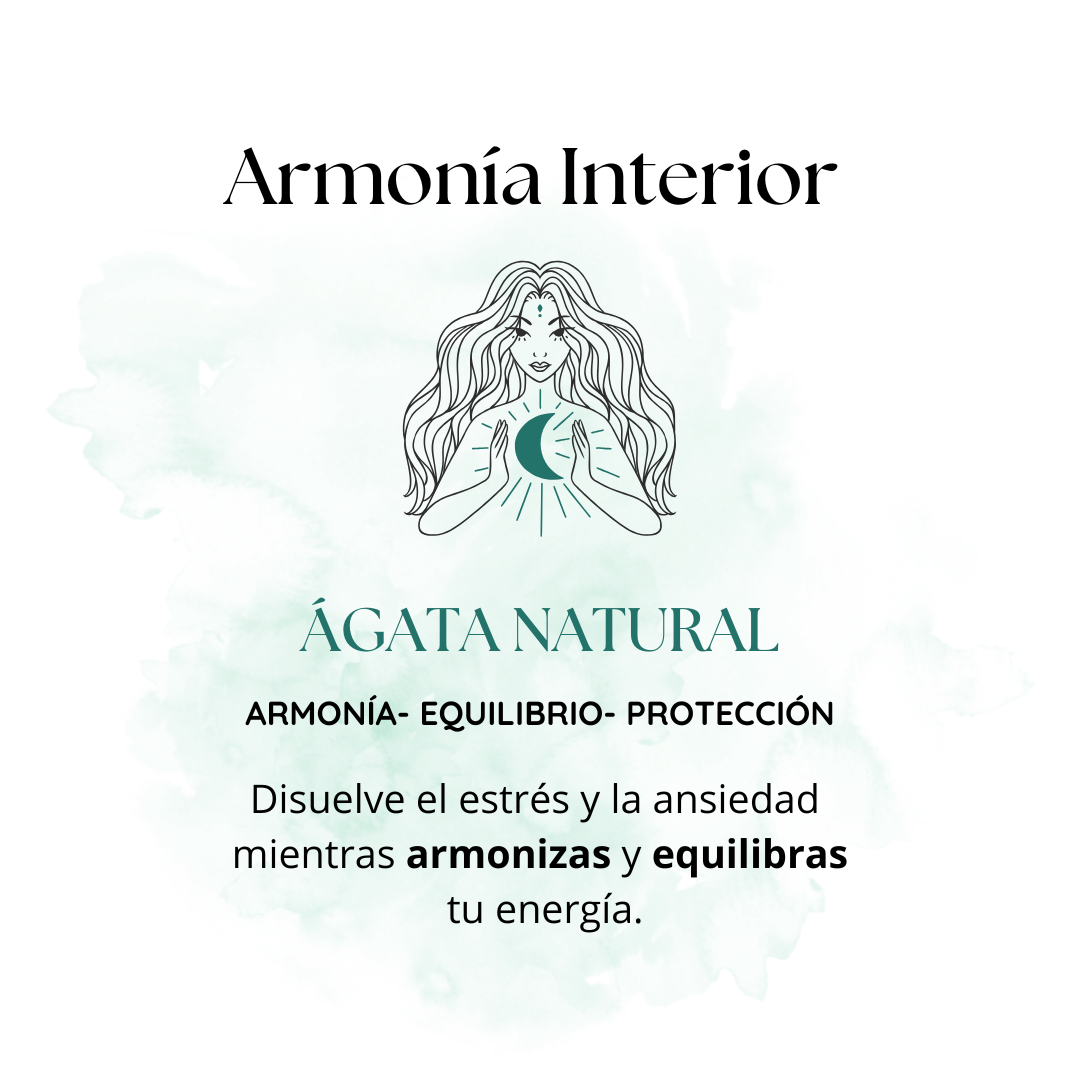 Bracelet Harmony Inner of Agata Natural