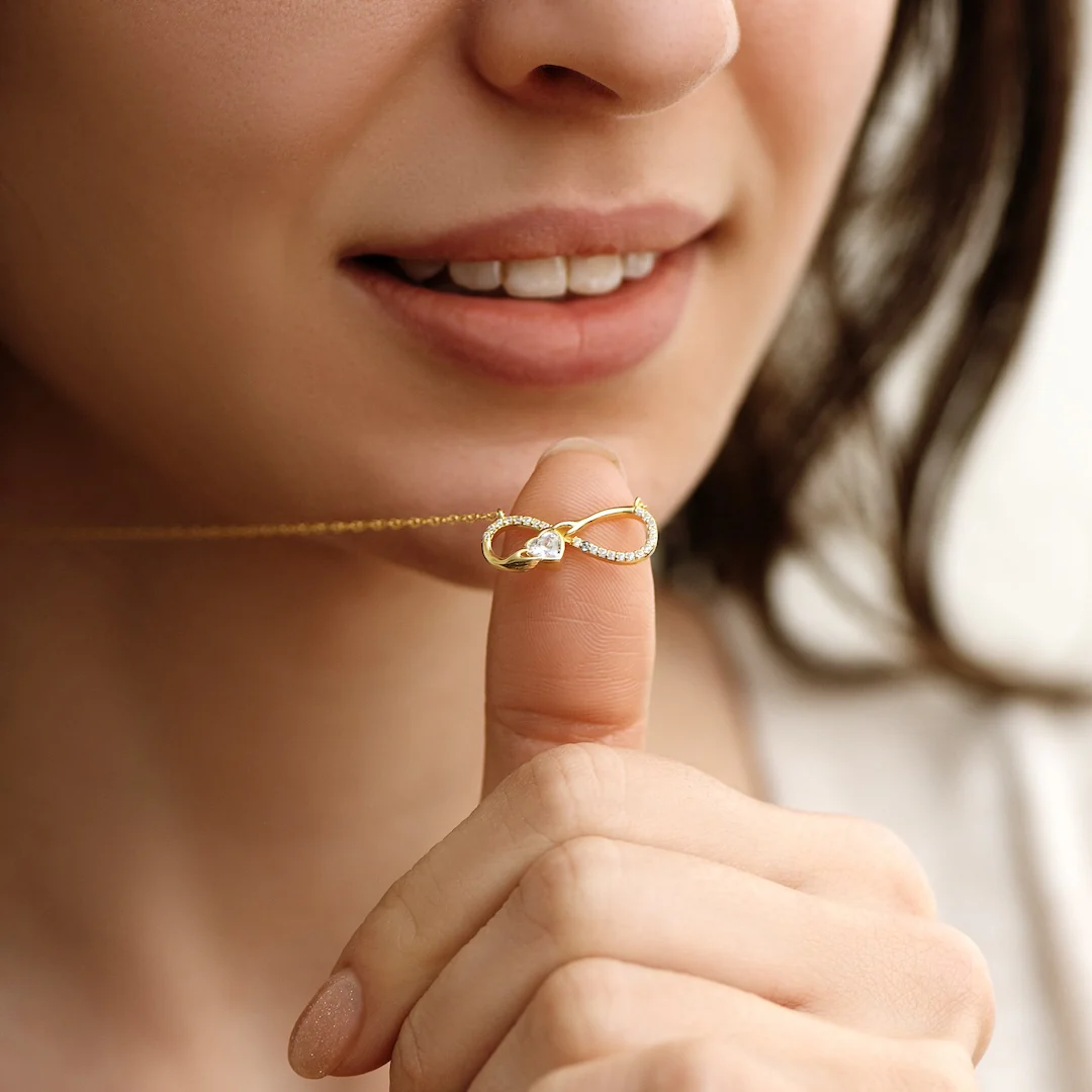 Necklace Bond Infinity Mother & Daughter