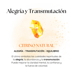 Bracelet Alegria and Transmutacion of Citrino Natural
