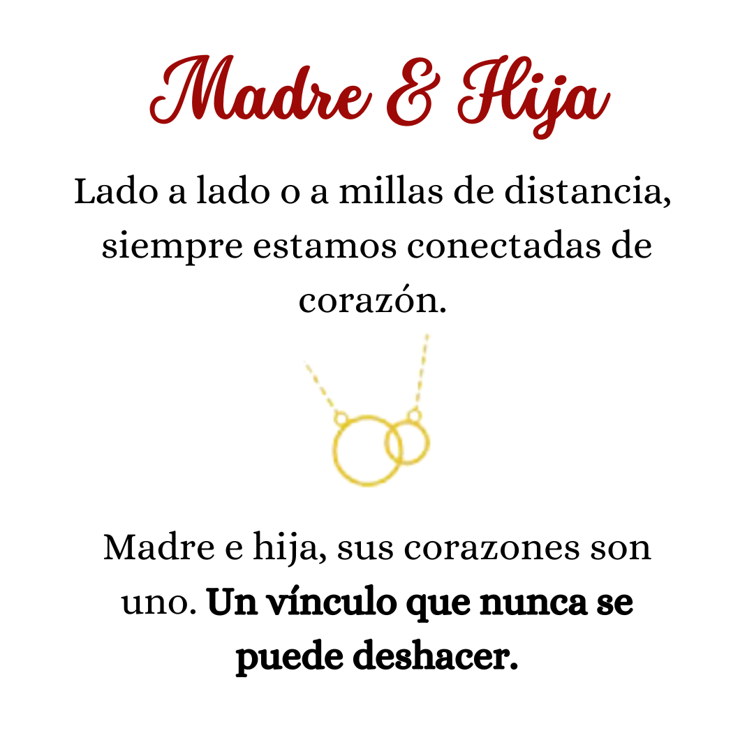 Necklace Hearts United Mother & Daughter