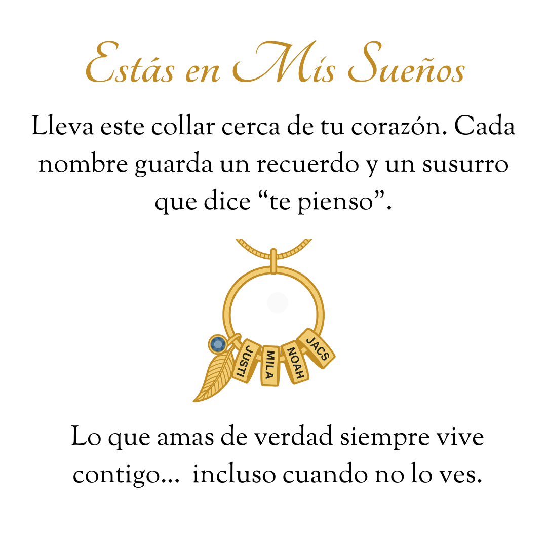 Necklace Estas in Mis Suenos