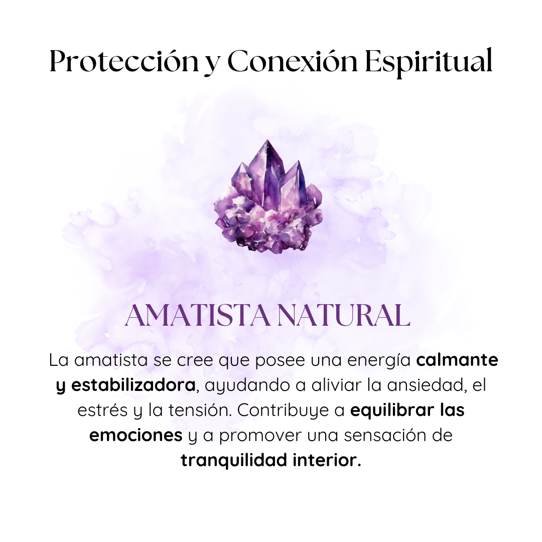 Bracelet Intuition Sacred of Amatista Natural