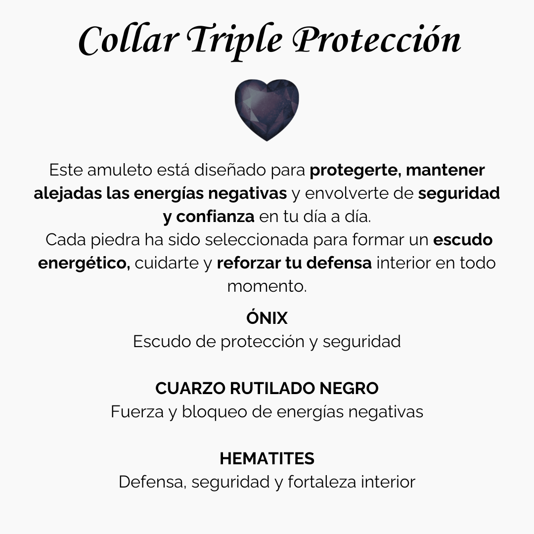 Necklace Triple Protection