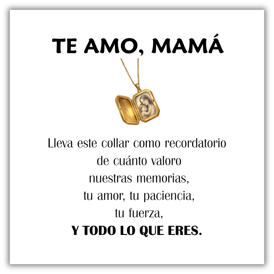 Necklace Memorias of Mom