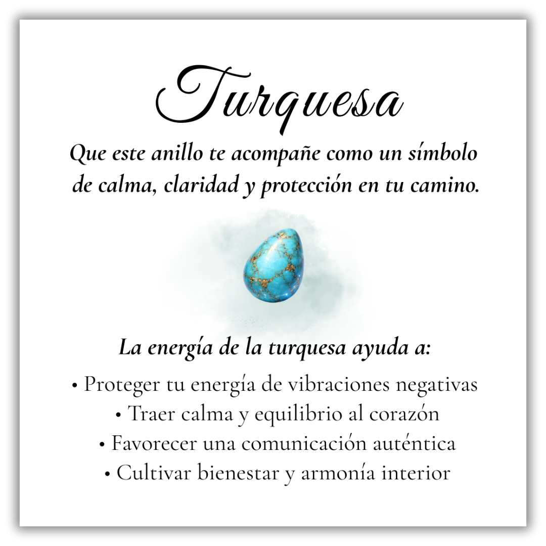 Ring Talisman Turquoise