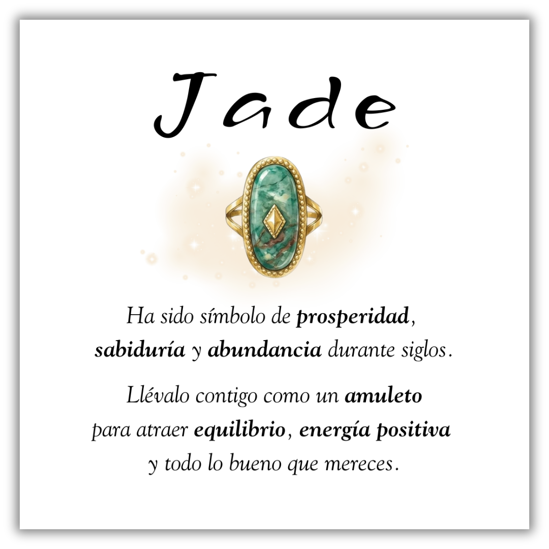 Ring Amulet Jade
