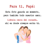Necklace Nuestra Foto for Dad