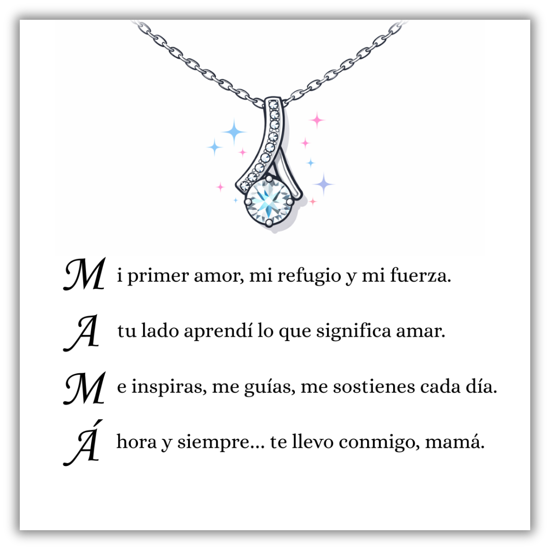 Necklace I Love You Mom