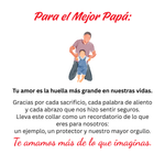 Necklace You Queremos Dad – with Names