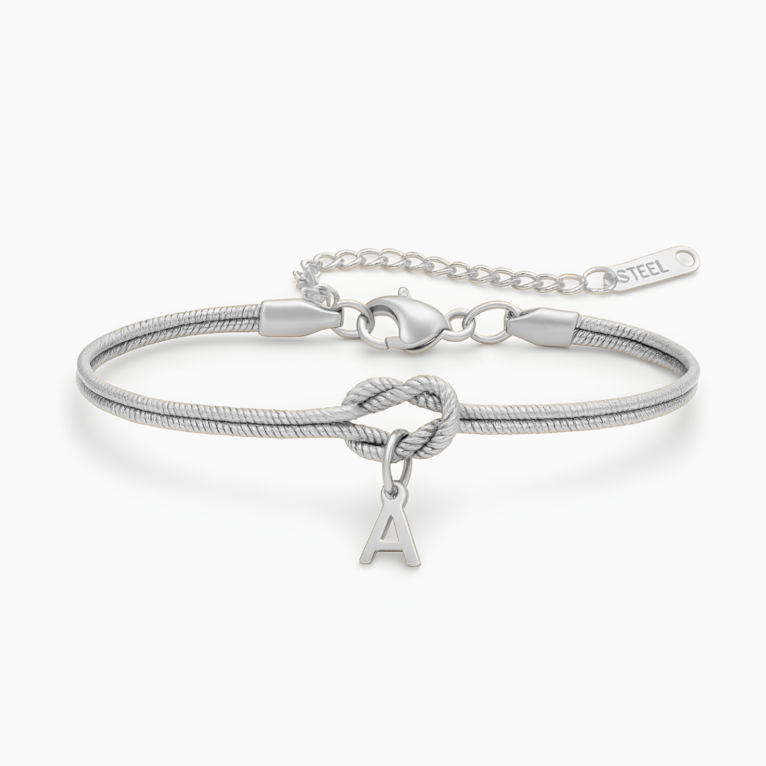Bracelet Knot with Letter