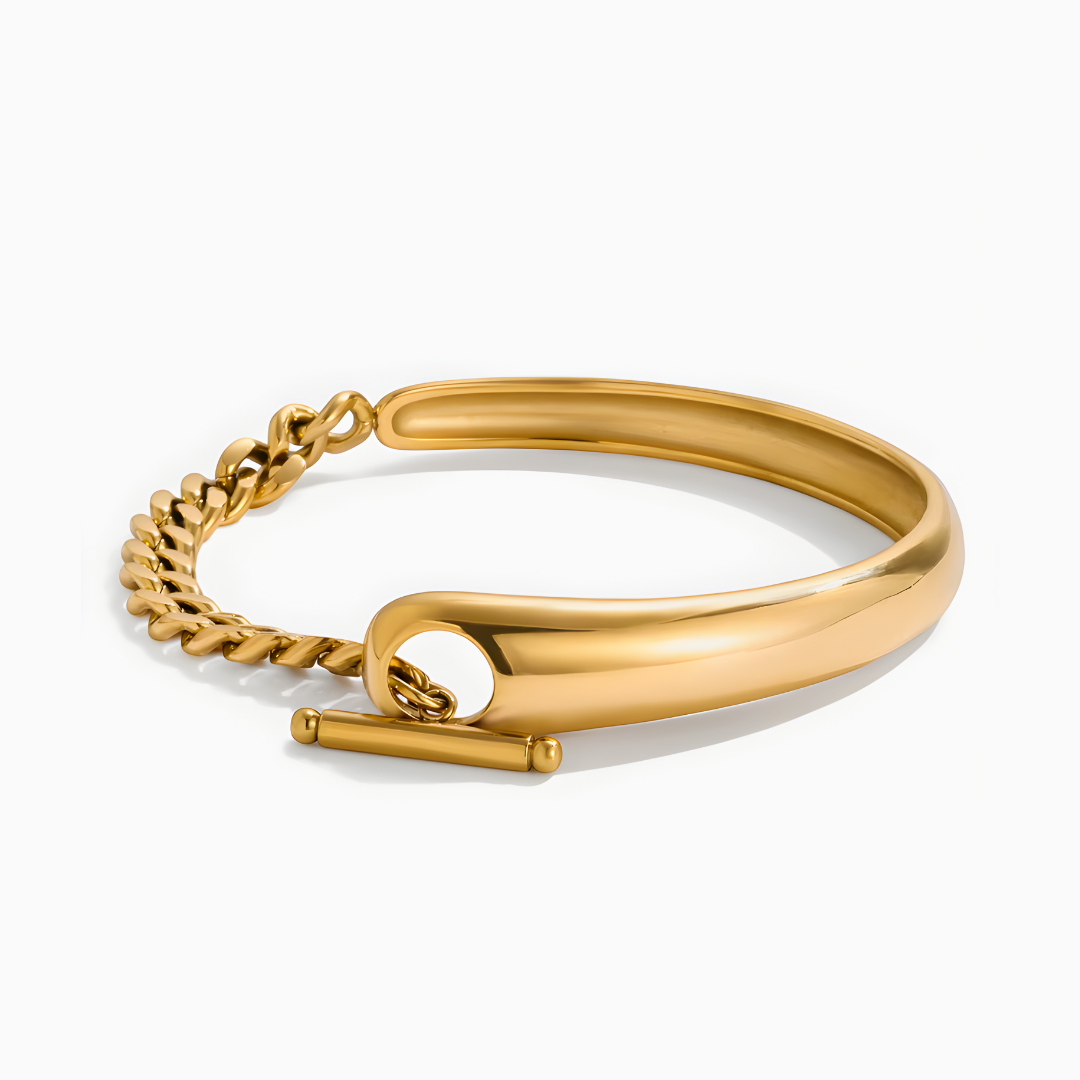 Bracelet Golden Asimetrica