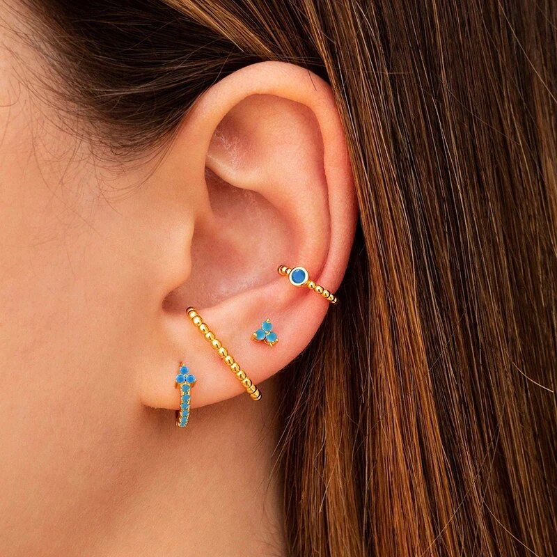 Kit Earrings Ocean