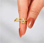 Ring Promise Eternal Personalizado with Names