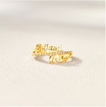 Ring Promise Eternal Personalizado with Names