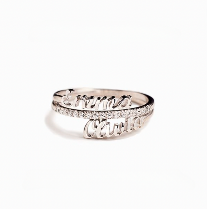 Ring Promise Eternal Personalizado with Names