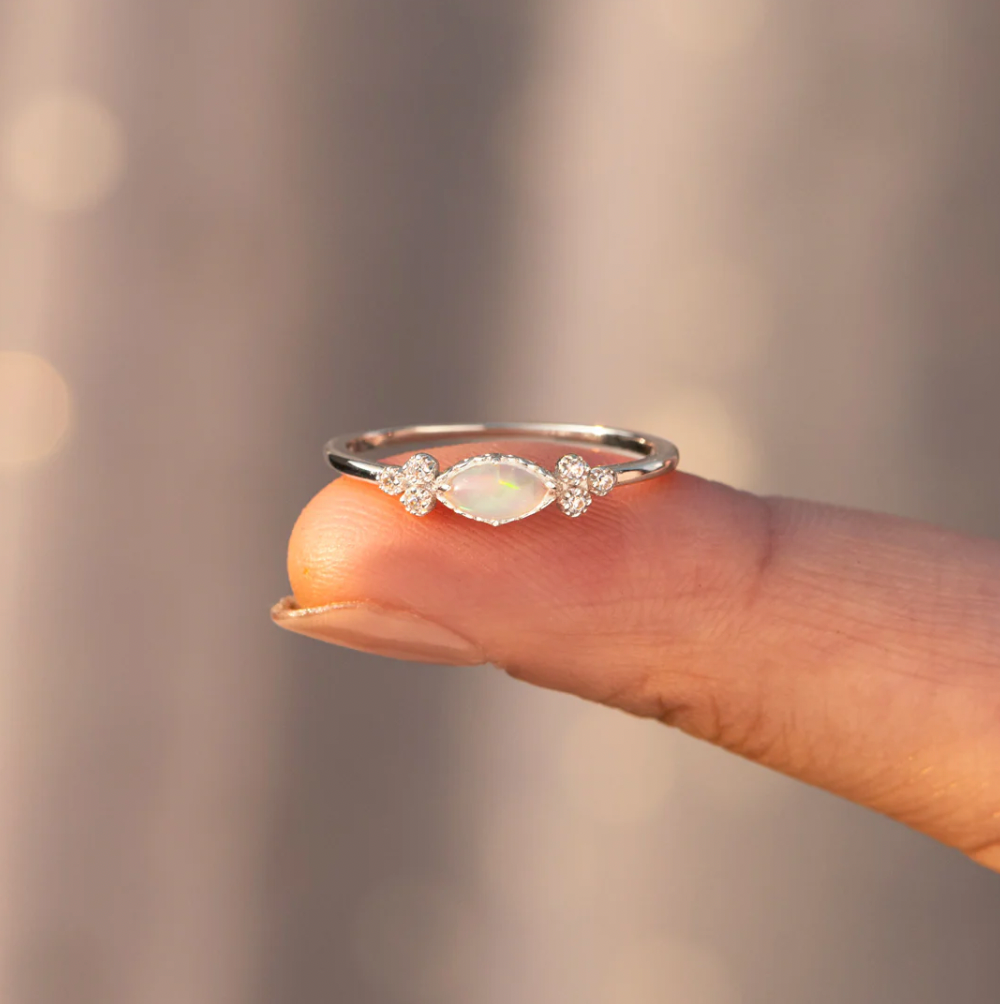 Ring Opal of Love Mother & Daughter
