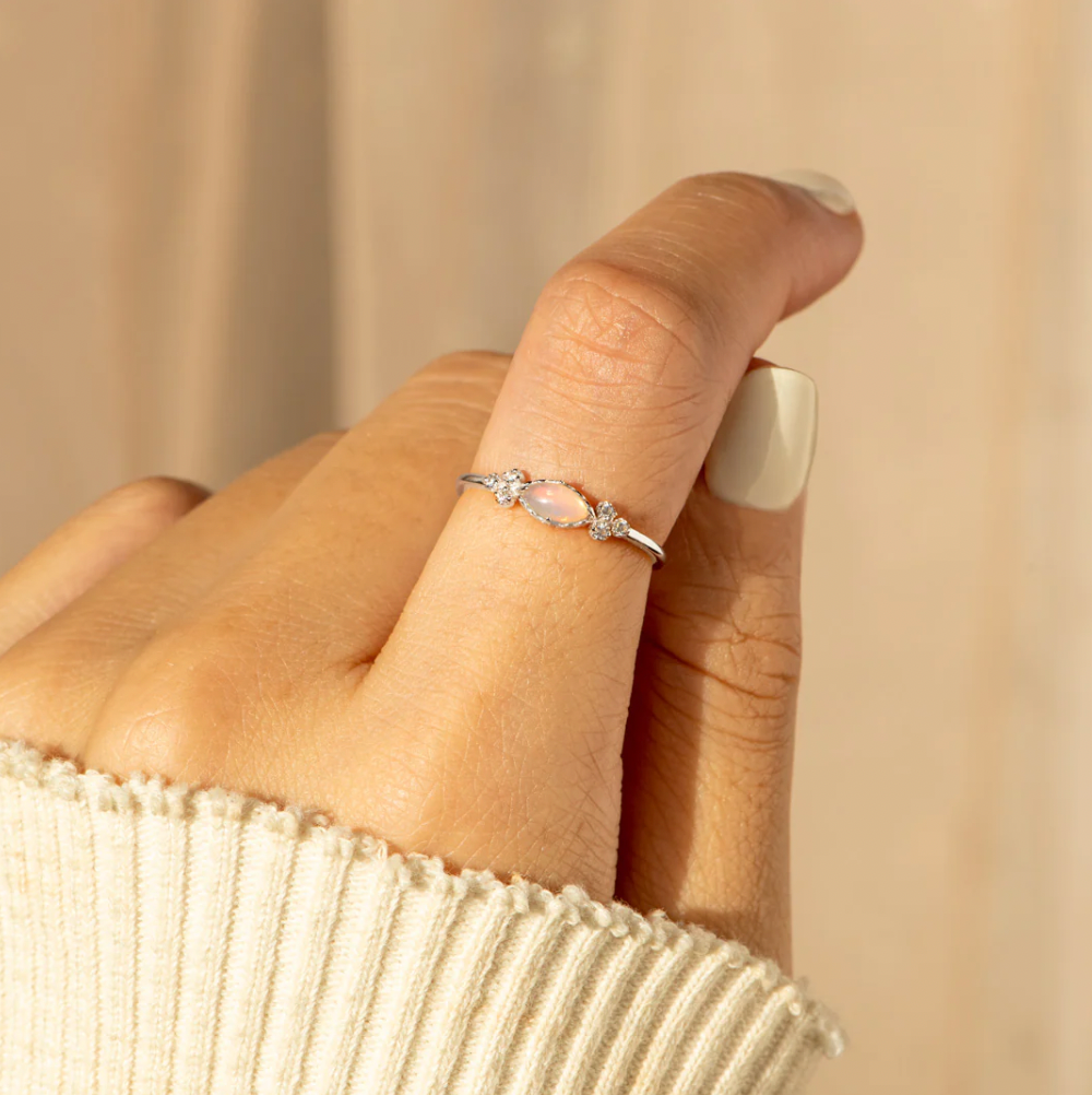 Ring Opal of Love Mother & Daughter