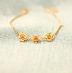 Bracelet with Flores of Birth