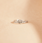 Ring Knot of Heart Your and I