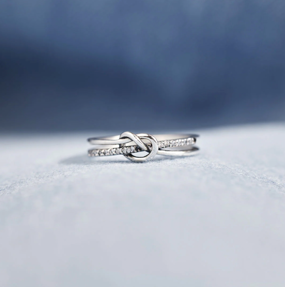 Ring Knot of Heart Your and I