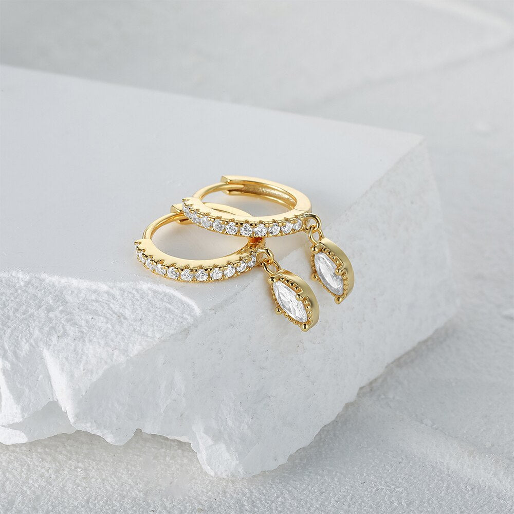 Earrings Drop Luxury S925