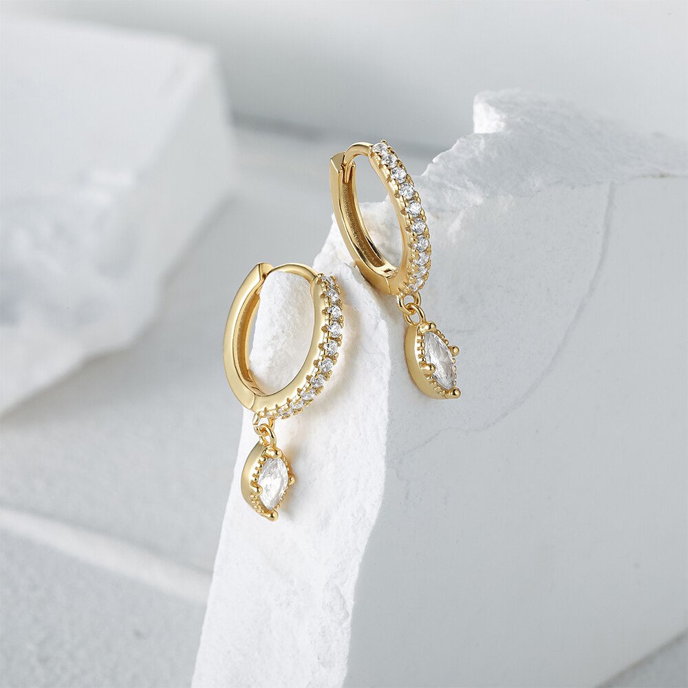 Earrings Drop Luxury S925