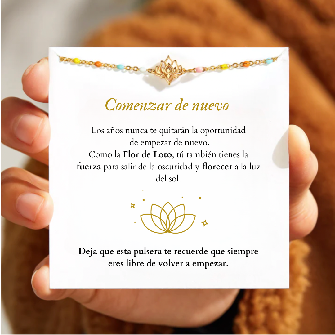 Bracelet Lotus Begin of New