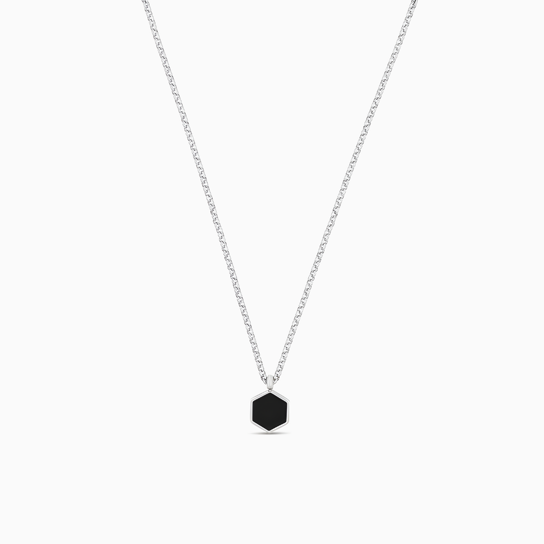Necklace Onyx Silver